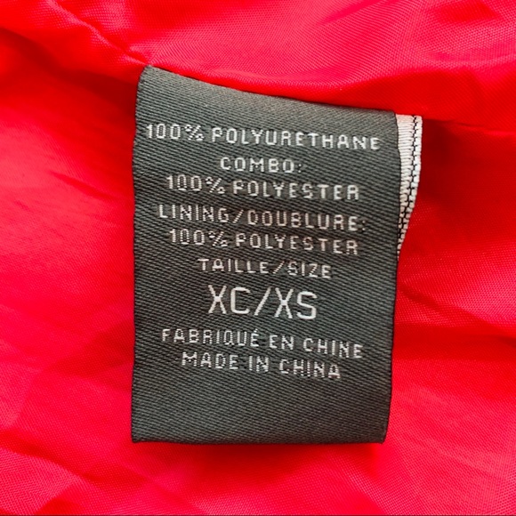 SUZY SHIER 🤩 LEATHER JACKET XS-S ZIPPER CUTE - Picture 7 of 8